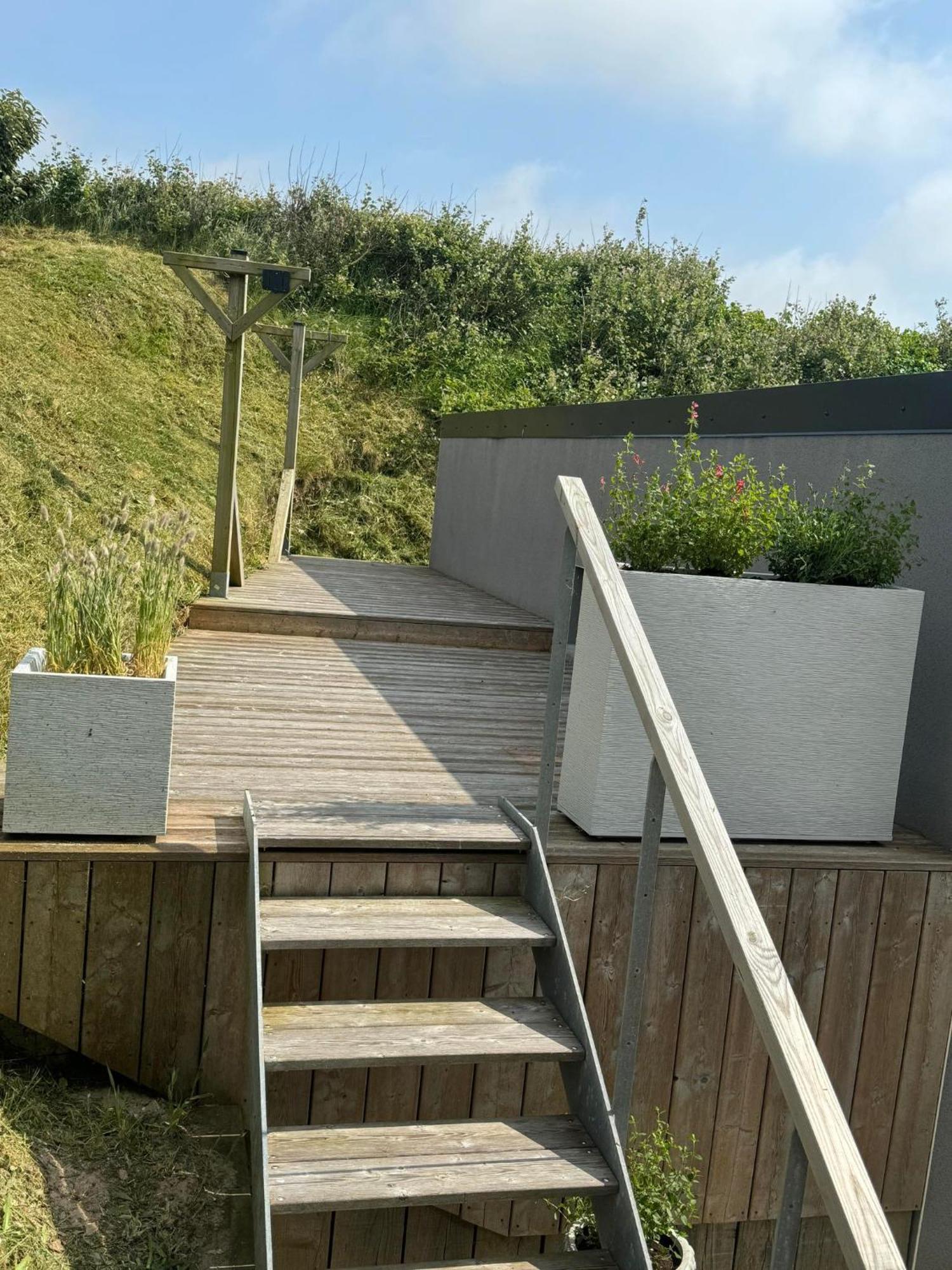 Villa Face Aux Isles Saint-Marcouf Exterior foto